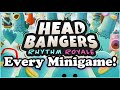 Headbangers rhythm royale  all 23 minigames  bonus rounds