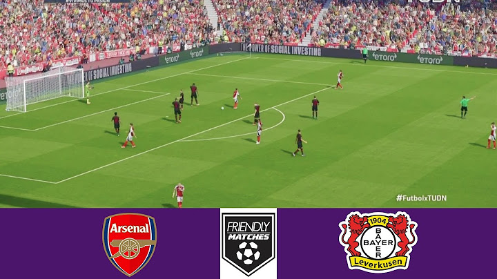 Arsenal vs Bayer Leverkusen 4-1 | Club Friendly 2024 | Match Highlights | Pes 21 Simulation