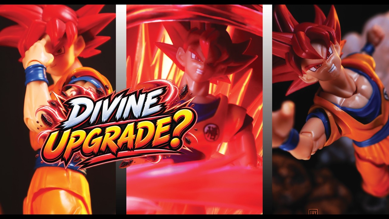 KAMIONE Dragon Ball GT Walk Fu 03A (SH Figuarts SS4 Gogeta) Action
