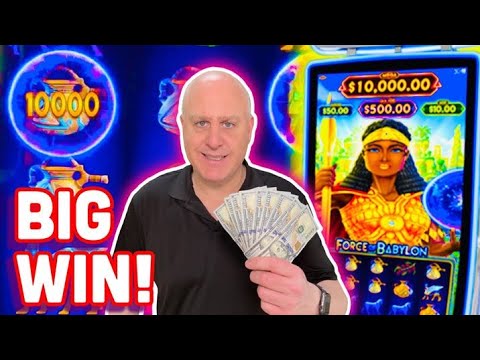 💥 Big Win - Double Jackpots 💥 Cash Burst Force Of Babylon Strike Big on $50 Spins!