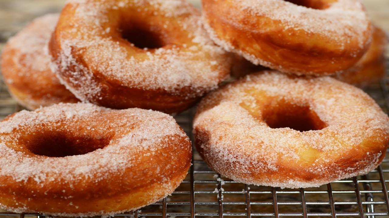 Homemade Doughnuts Recipe Joyofbaking Com Video Recipe