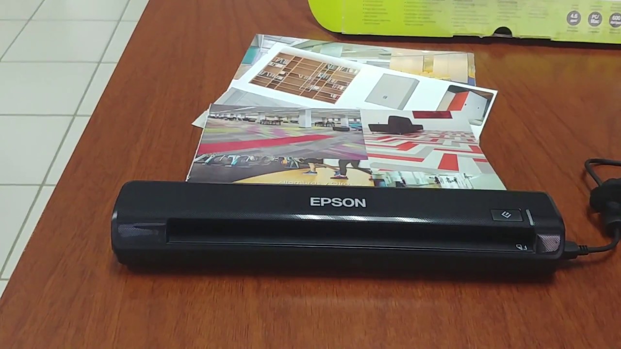 Scan Portatil WorkForce DS-30 EPSON - YouTube