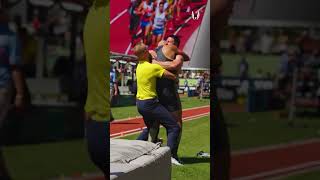 Austin Millers Reaction To Winning Mens Pole Vault At The 2025 Toyota Usatf Outdoor Championships