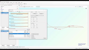 A simple continuous beam under uniform load is created using 2D Frame Analysis by Engissol