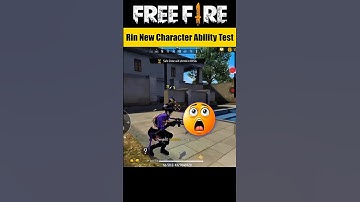 😁OB50 Update New Character Rin Ability Test😃 Free Fire #shorts #gashotfire