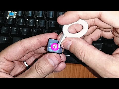 Los silenciadores de teclado Mecánico merecen la pena con Switches Blue? #shorts