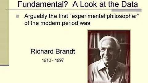 Richard Brandt on Hopi's Animal Ethics | Stephen S...