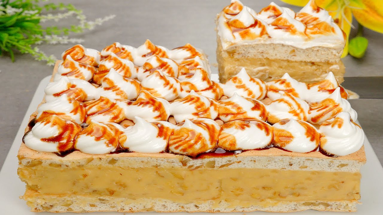 Торт настолько вкусный, что я готовлю его почти каждый день! Бабушкин рецепт ошеломил всех 😋