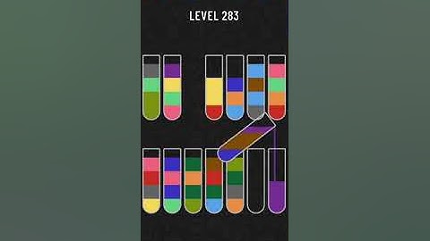 Water Sort Puzzle Level 283 Walkthrough Solution Android/iOS 💦