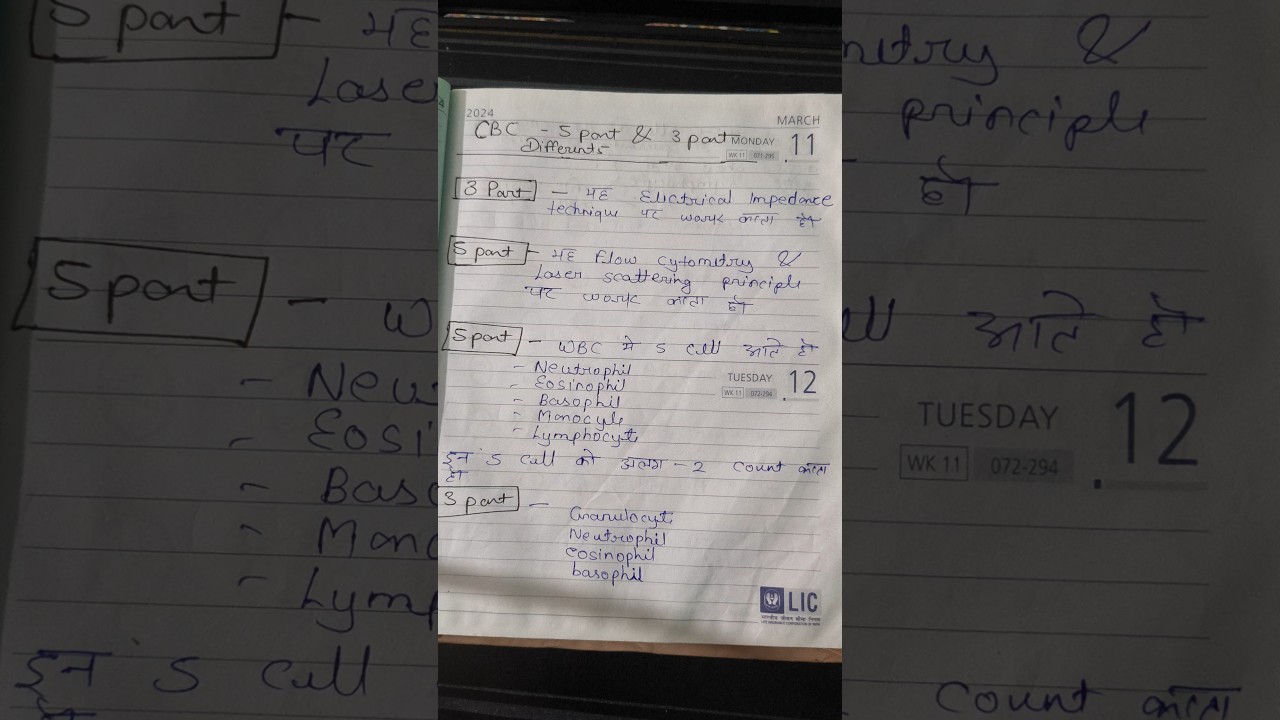 CBC 5 part and 3 part Machine difference 
