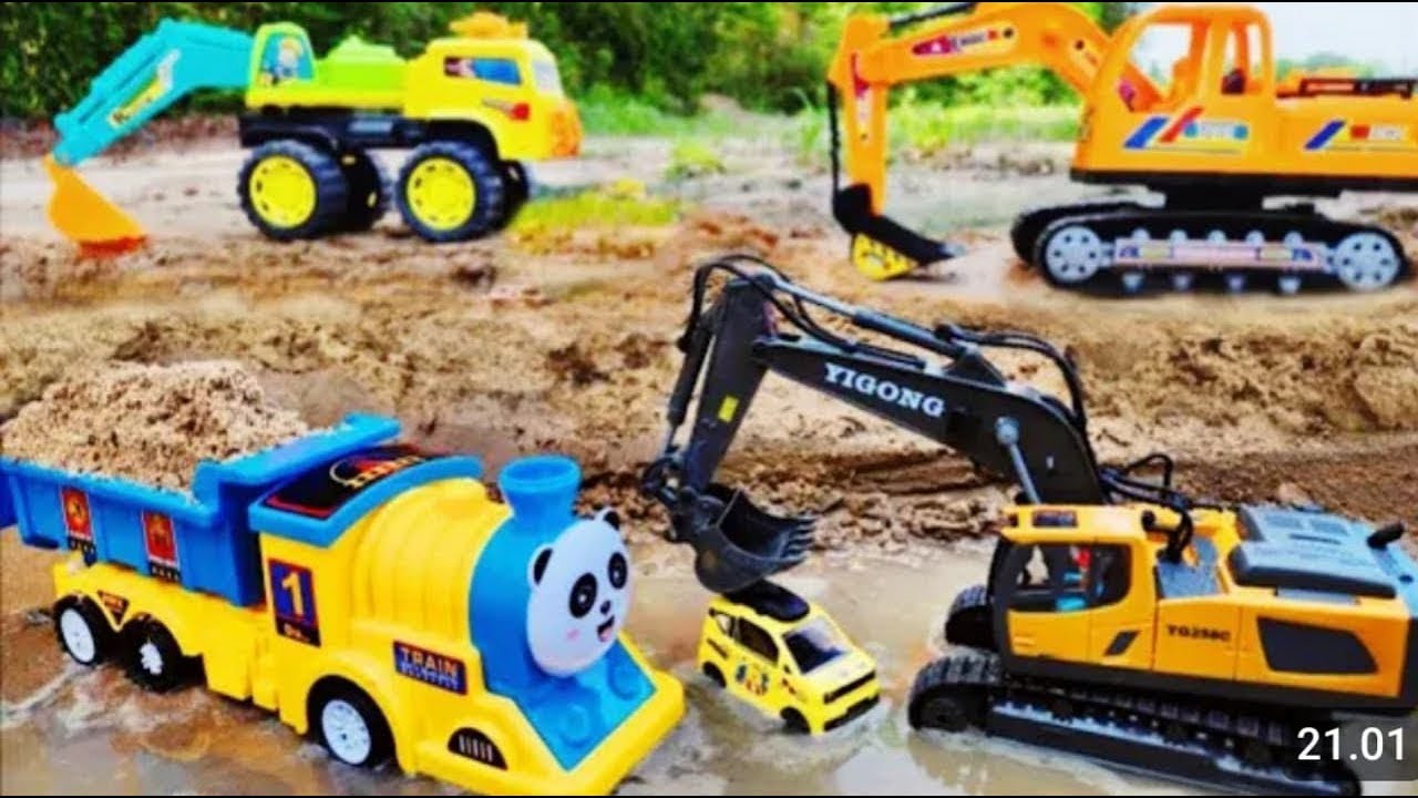 Mega RC Trucks & Heavy Equipment Collection | RC Lesu ET30H Excavator, DT60 Dozer & MCL8 Loader