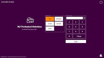 C# - Designing Login Form & Dashboard Form   for Point of Sales in WinForm App