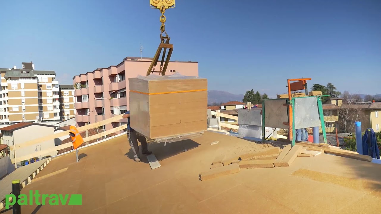 Paltrav_Realizzazione tetto in legno