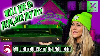 Setting up the XTOOL S1 laser cutter in Lightburn and why I would still choose the D1 over the S1. Wealth