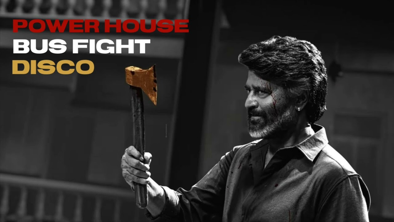 Bus Fight x Powerhouse x Disco | Anirudh | Coolie | BGM Master
