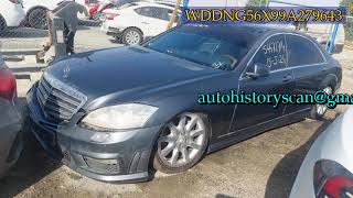 WDDNG56X99A279643 Mercedes Benz S 350 2009