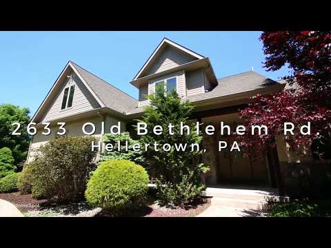 2633 Old Bethlehem Rd, Hellertown, PA home video tour