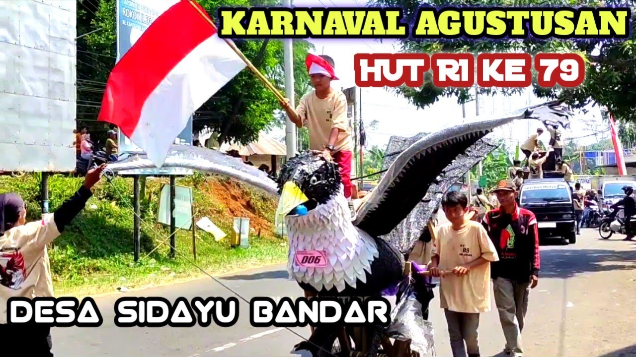 KARNAVAL HUT RI ke 79 Desa SIDAYU Kec BANDAR BATANG 2024