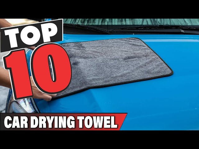 Best DRYING TOWEL for your CAR! How to dry your car fast and easy