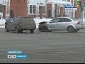 Авария произошла в Йошкар-Оле прямо во время интервью с сотрудником ГИБДД - Вести Марий Эл