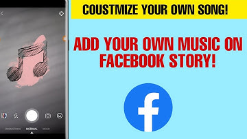 How To Add Custom Music/Audio On Facebook Story || Facebook Story Tricks