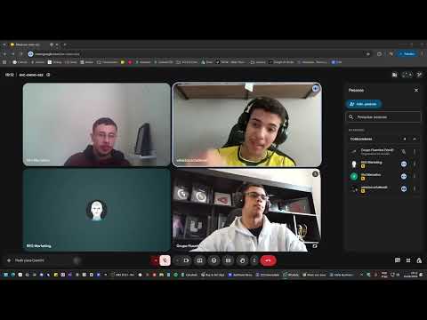Call com o Vini head de Info da Operação do Rafa