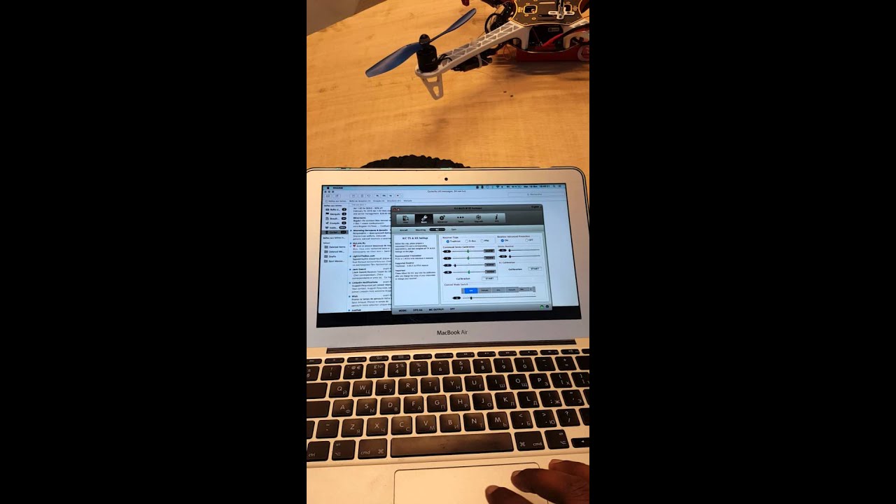 Configuration dji f450