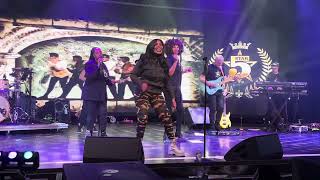 Deneice Pearson, from Five Star, singing RAIN OR SHINE