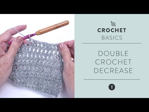 How to Crochet a Double Crochet Decrease