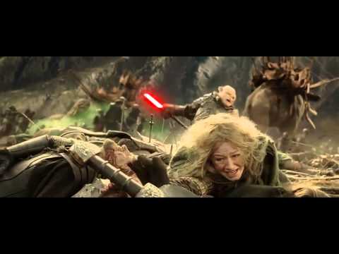 Aragorn and Gimli kill Gothmog