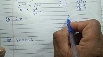 Class 7 - Exercise 13.2 - Q 4 | Express each of the following as a product prime factors