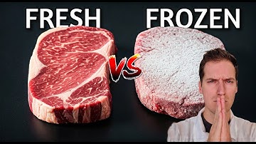 Steak MYTHBUSTING: FRESH vs FROZEN