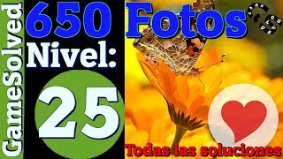 650 Fotos | Todas las soluciones del Nivel 25 screenshot 5