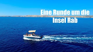 Eine Runde um die Insel Rab, August 2025