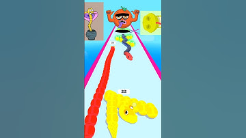 Snake Run Race Gameplay #shorts #androidgames #snakerunrace