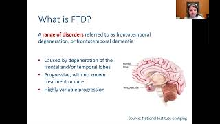 Understanding Frontotemporal Degeneration (FTD), Part 1 | Webinar