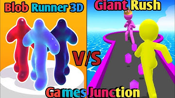 🏃 Blob Runner 🆚😈 Giant Rush All levels Android,iOS #gaming #blobrunner3d #giantrush @PearGamers