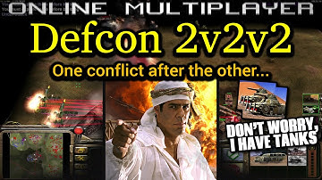 Defcon 2v2v2 - Demolition General - Pro Rules | C&C Generals Zero Hour | No Commentary