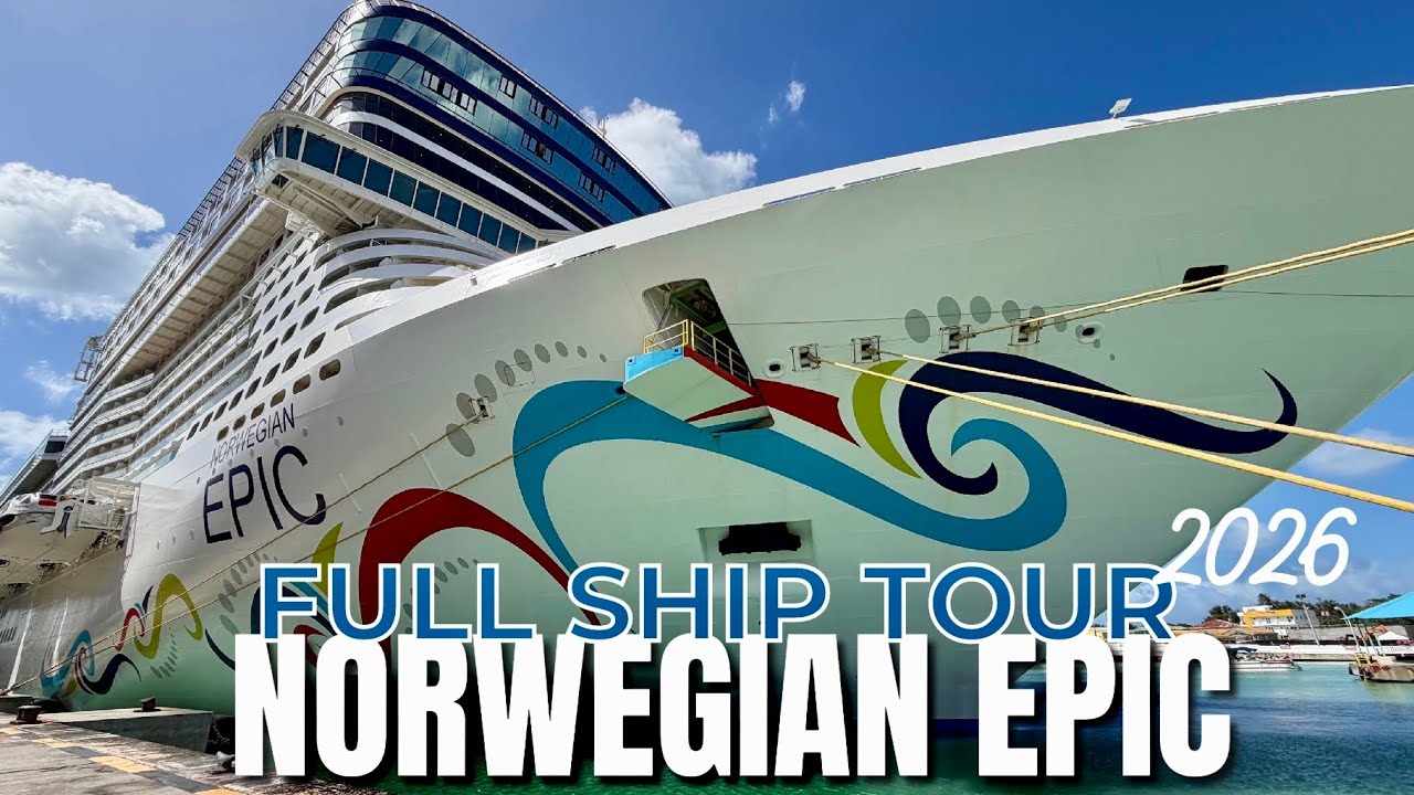 NORWEGIAN EPIC FULL SHIP TOUR 2026