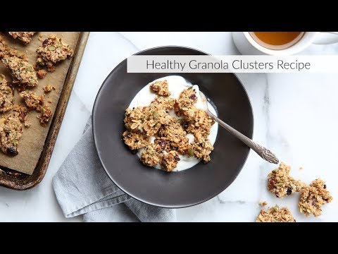 Healthy Granola Clusters Recipe