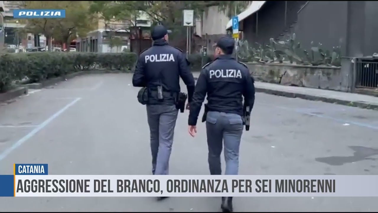 Catania: aggressione del branco, ordinanza per sei minorenni