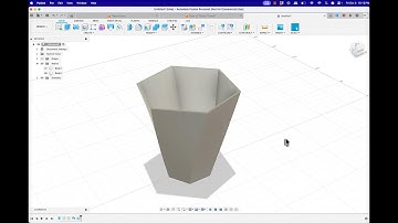 Fusion 360 Simple Twisted Vase