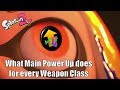 Splatoon 2 - What Main Power Up Does for Every Weapon