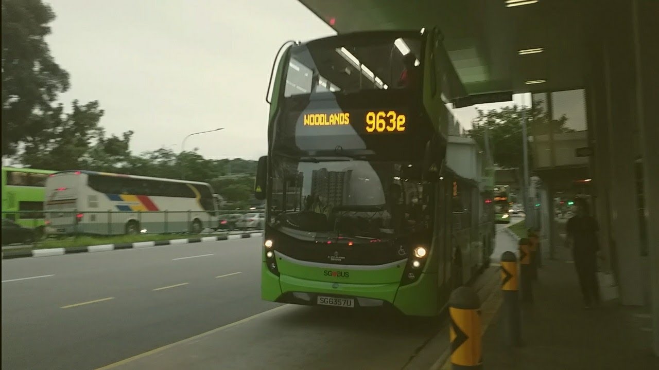 Tower Transit Singapore: [SG6357U] On Service 963e At 