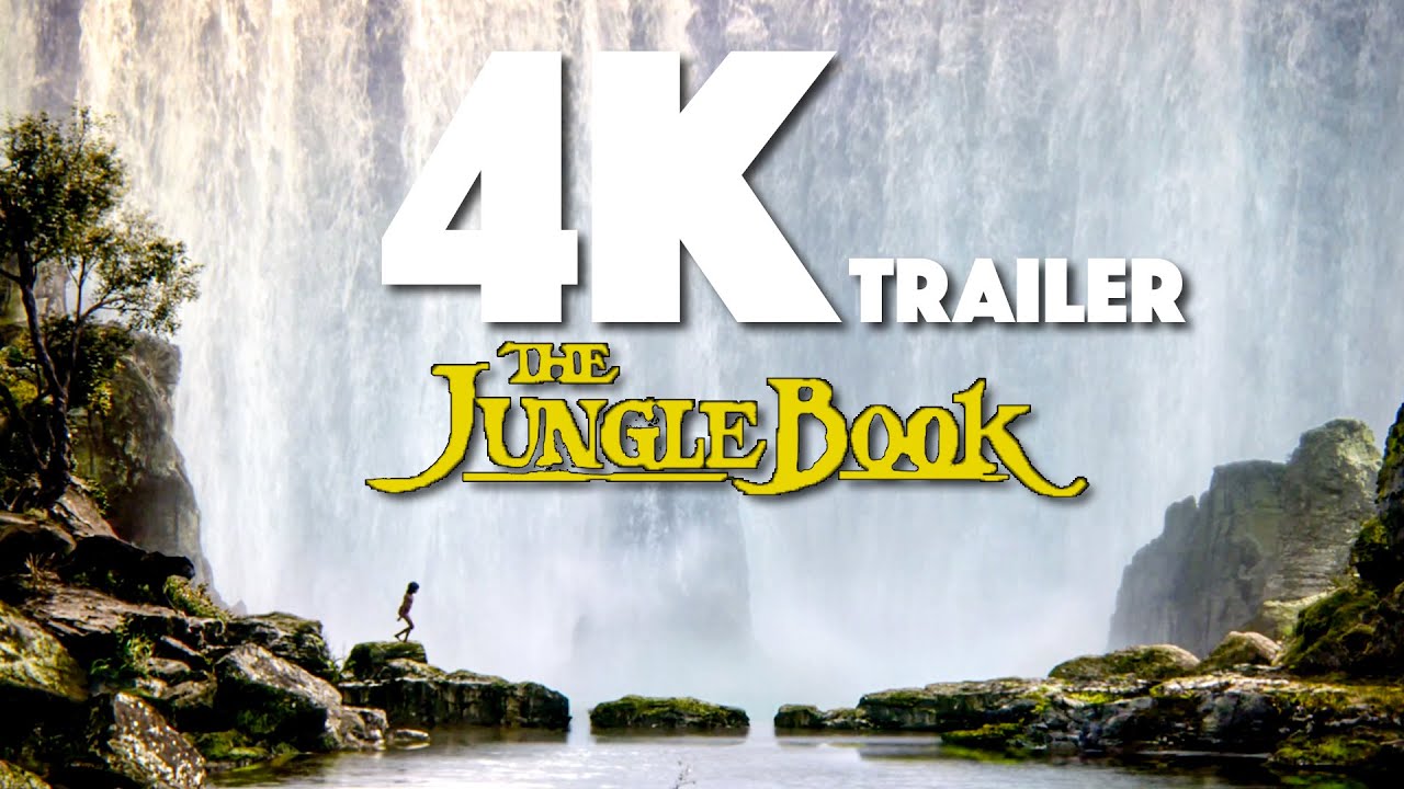 The Jungle Book Official 4k Trailer 2016 Scarlett Johansson Ultra