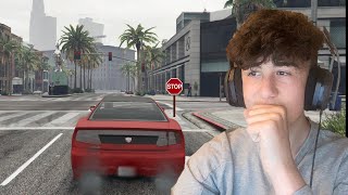 I Tried Playing GTA 5 Without Breaking ANY LAWS! (GTA 5)
