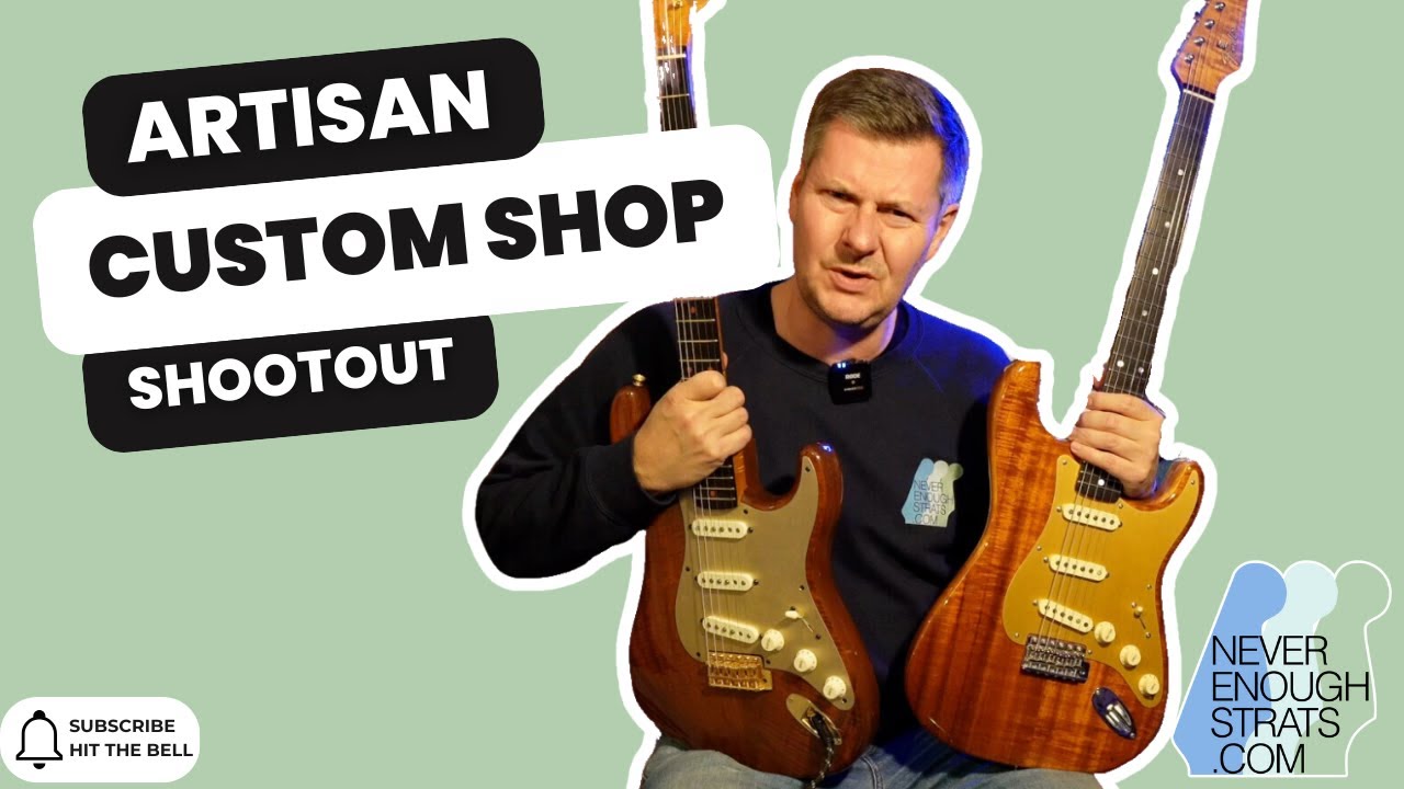 Fender Custom Shop Artisan Stratocaster Shootout!!!