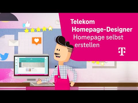 Professionelle Homepage selbst erstellen – Einfach einsteigen mit dem Homepage-Baukasten der Telekom