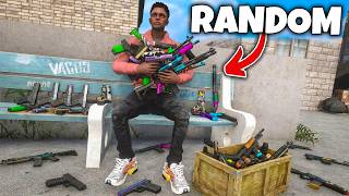 I Crashed Out With Random Guns In Gta 5 Rp