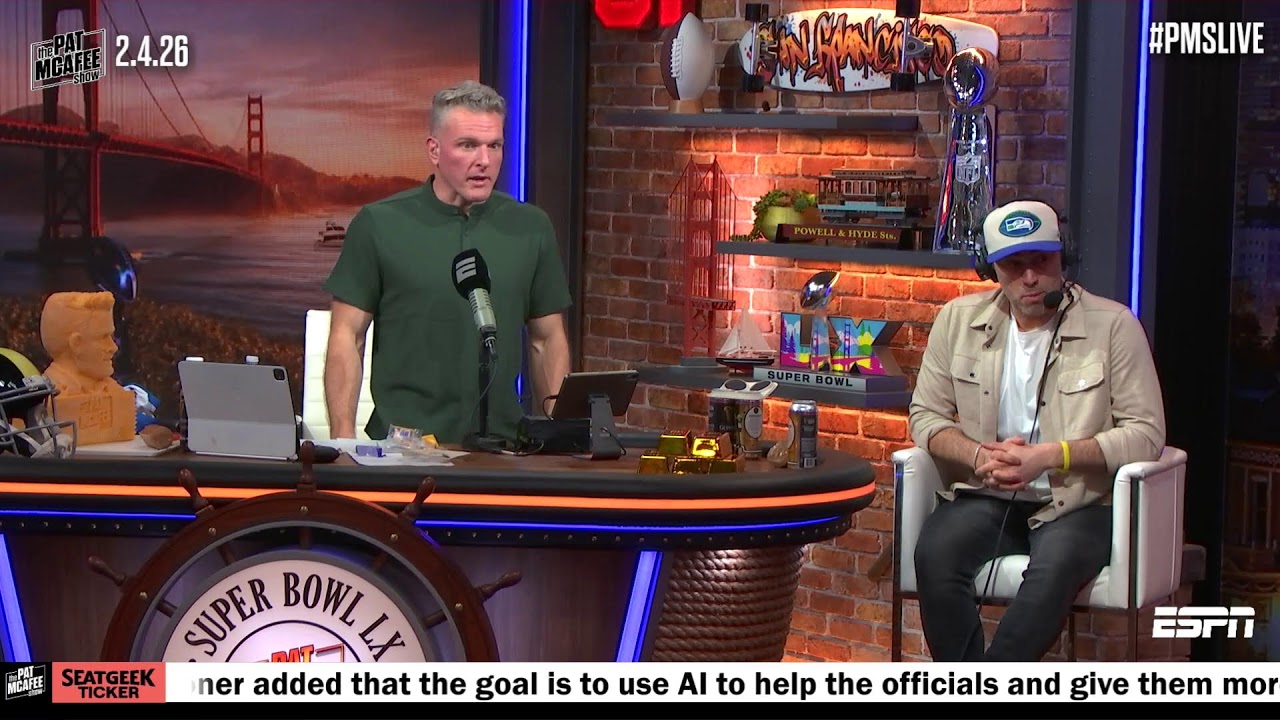 The Pat McAfee Show Live From Super Bowl Radio Row | Wednesday February 4th 2026